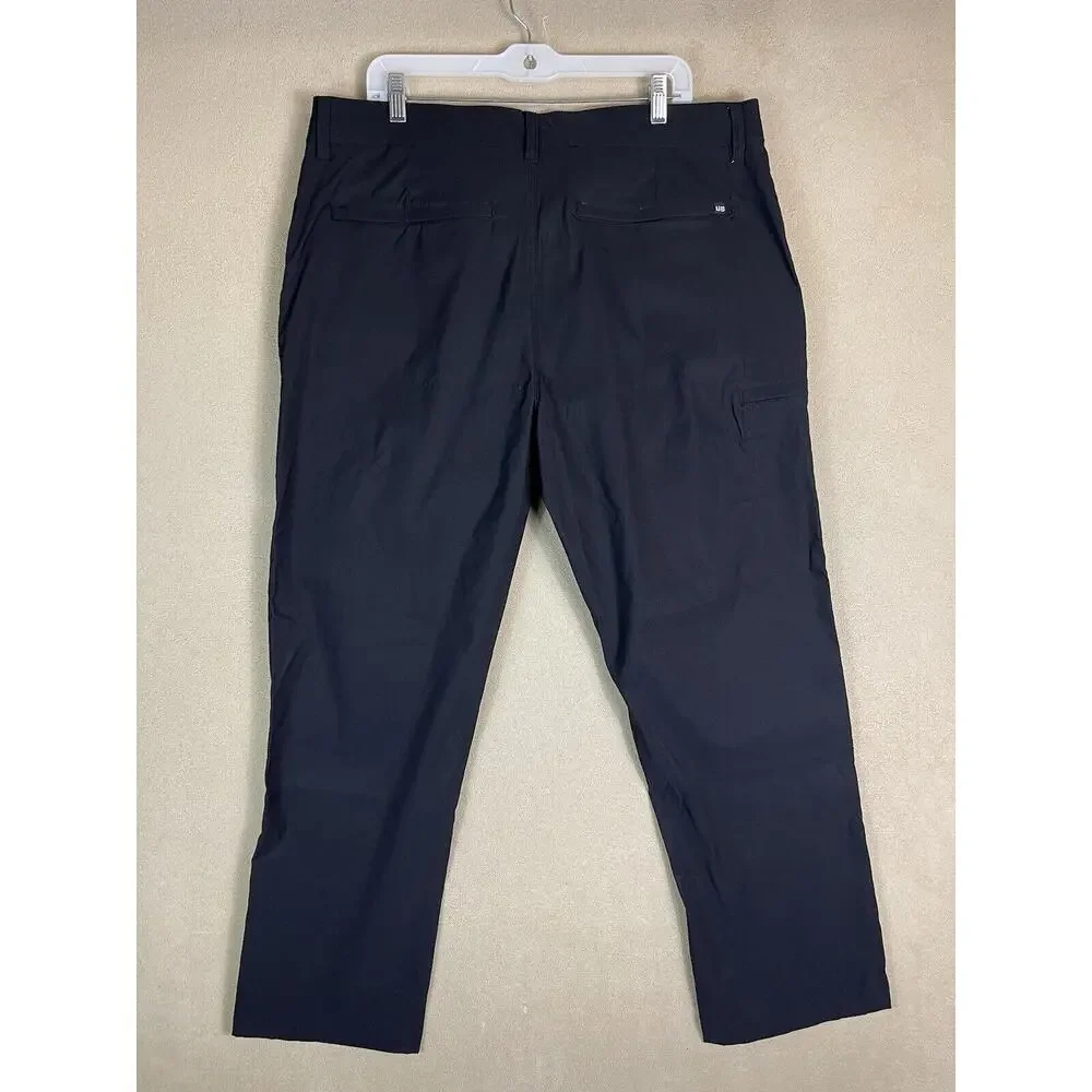 UB Active Pants Adult 40x30 Black Union‎ Bay Rainier Pant Chino Casual Mens NWT